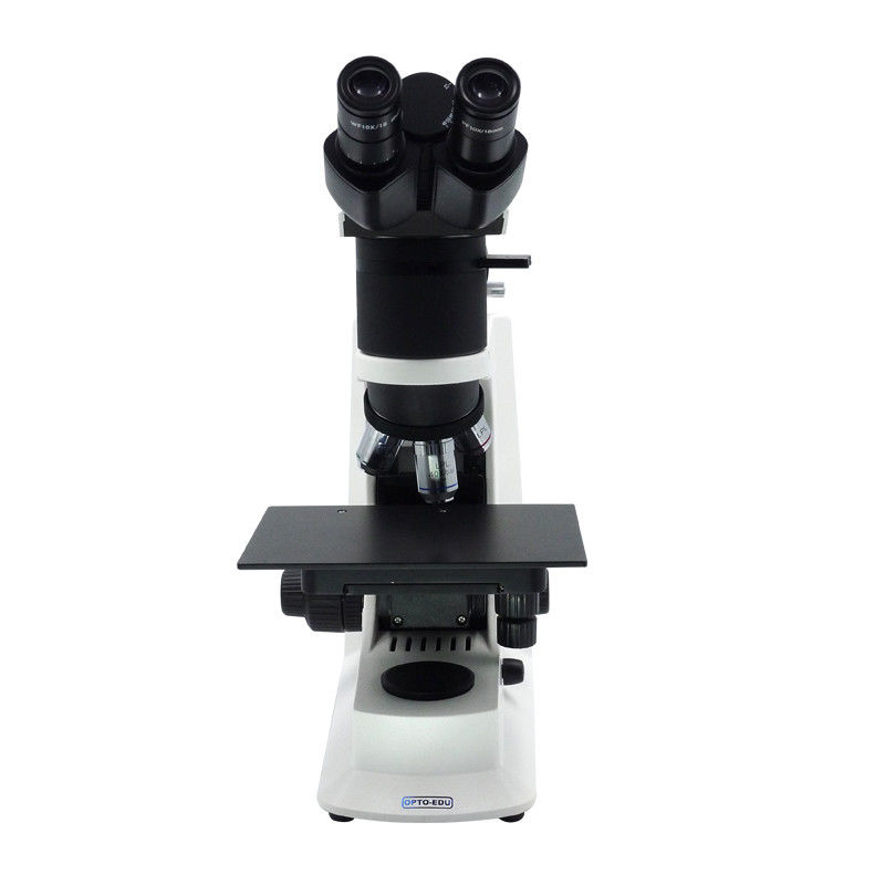 50X - 500X Binocular Metallurgical Microscope 500X Halogen OPTO-EDU A13.2605-A