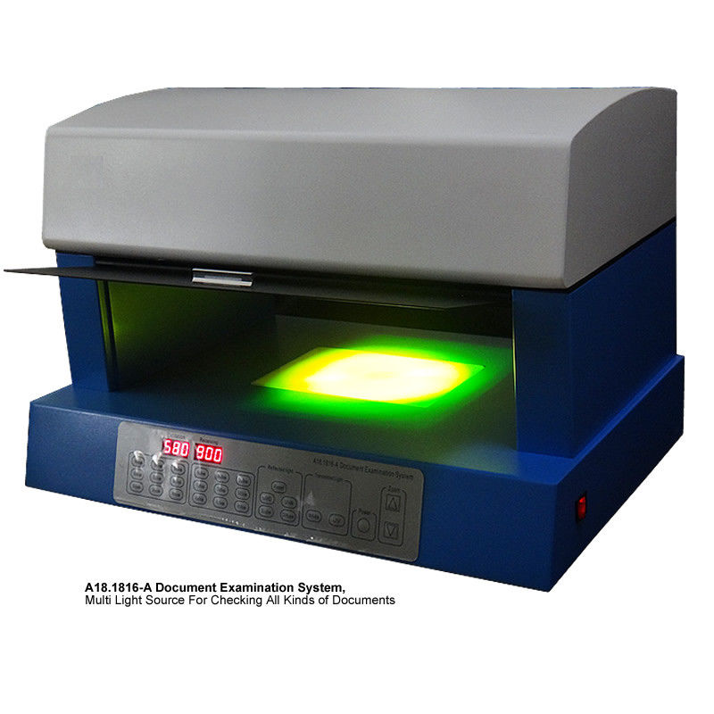 A18.1816-A Document Examination Analyzer / Document Examination Equipment With Halogen Lamp UVC UVA