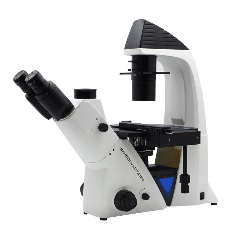 A14.2603 OPTO-EDU Portable Inverted Microscope Trinocular Transmit Light