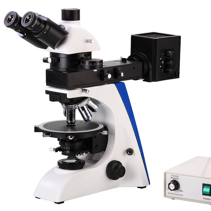 Polarizing Microscope Transmitting Light