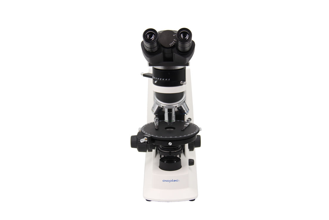 Round Stage Digital Polarizing Microscope Transmit 6V 20W Halogen Lamp A15.2603