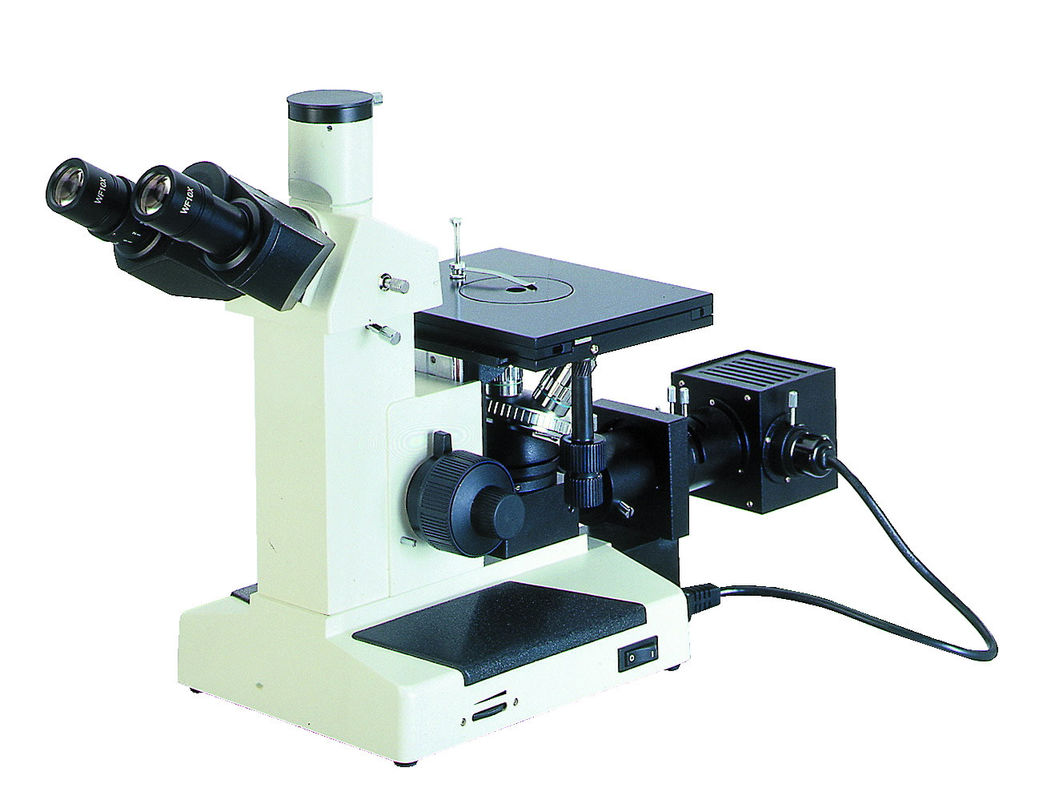 Laboratory Trinocular Reflected Metallurgical Optical Microscope A13.0201 With Brightness Control