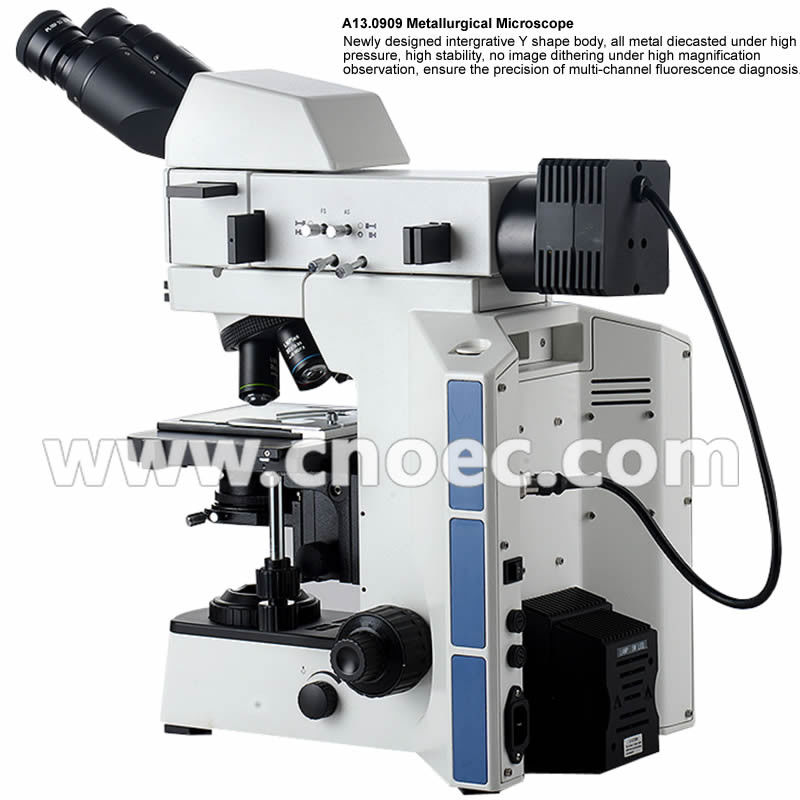 Inverted Metallurgical Optical Microscope Trinocular Compound Optical Microscope