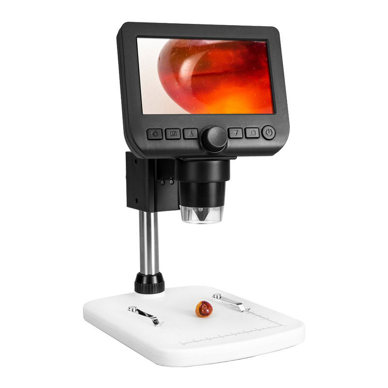 LCD Standalone Inspection Digital Microscope 600x Brightness Adjustable A33.5006