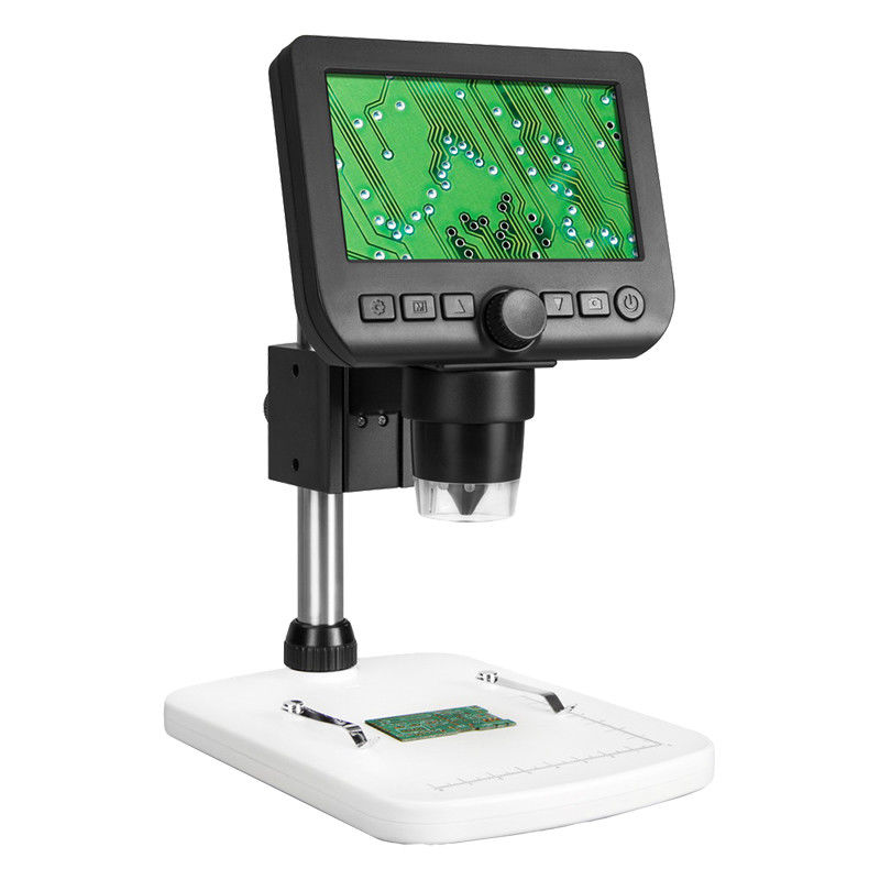 LCD Standalone Inspection Digital Microscope 600x Brightness Adjustable A33.5006