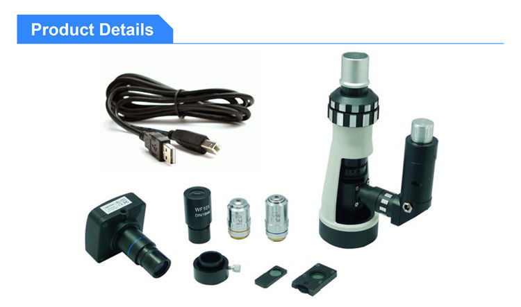 LED Digital Portable Metallurgical Optical Microscope A31.2501 3.1M 100 - 400x