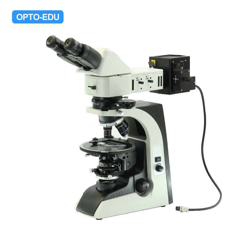 5W OPTO-EDU A15.0701-TR Metallurgy Polarizing Light Microscope