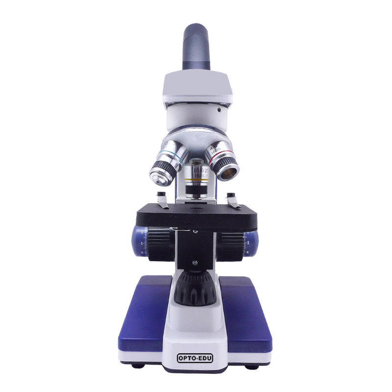 Transmit Reflect Dual LED Monocular WF10x Student Microscope