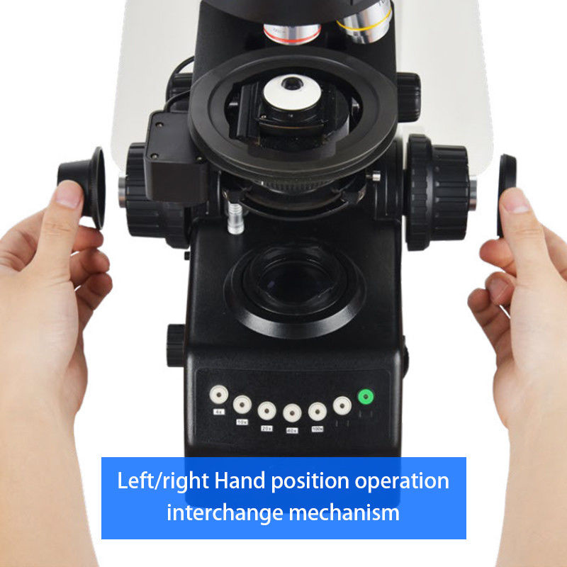 Led Semi Auto Trinocular Stereo Microscope For Research Scientific Laboratory A12.1093-L