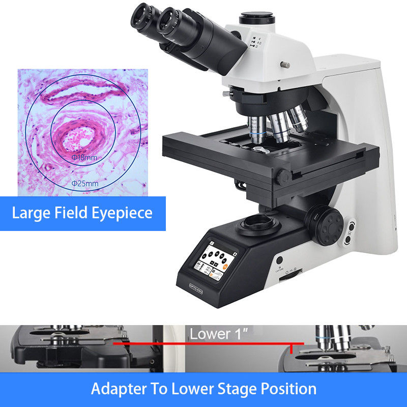 Research Scientific Full Auto Motorized Opto-Edu Binocular Biological Microscope A12.1095