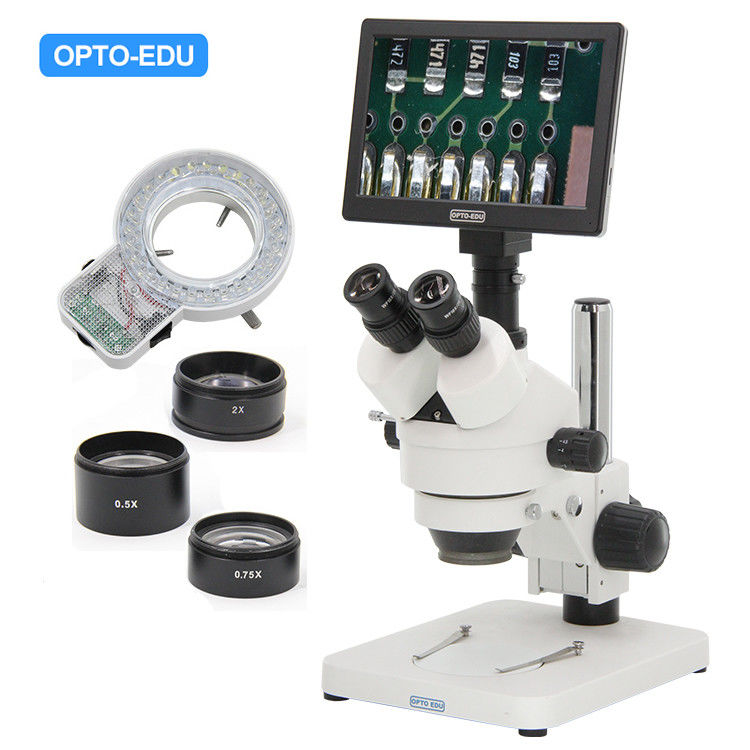 Portable OPTO-EDU A36.1502 0.7x - 4.5x Digital LCD Microscope