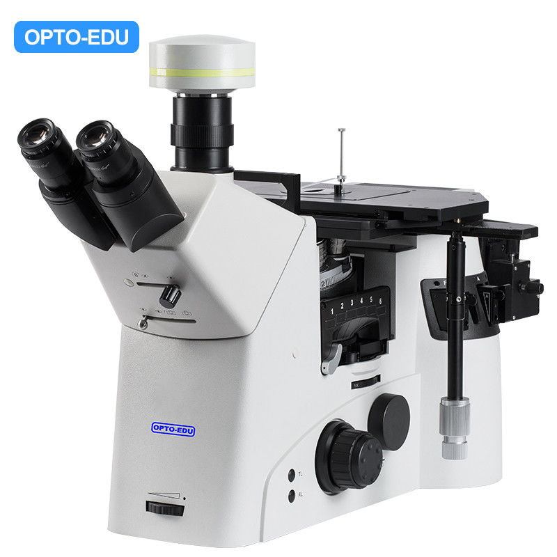 OPTO EDU A13.1096 Inverted Metallurgical Microscope Research Level