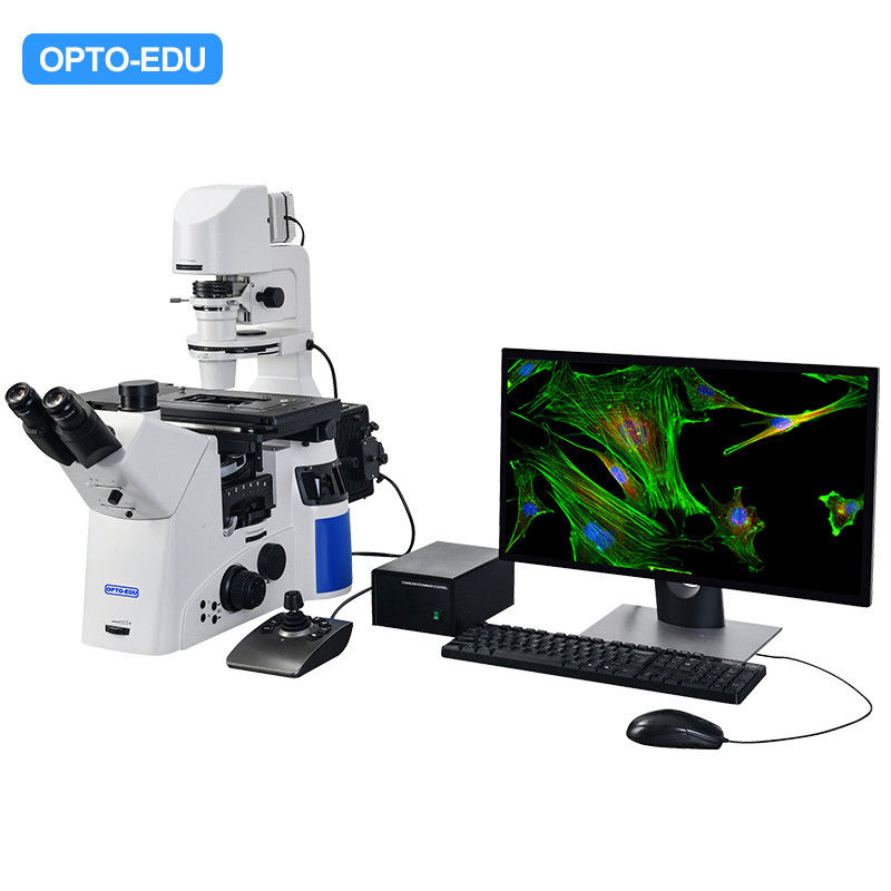 OPTO-EDU A16.1098 Full Motorized Opto Edu Microscope Semi APO BF / PH / PL / FL / DIC