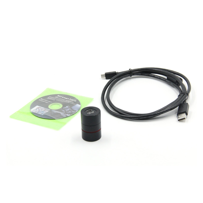 A59.5103 5.0MP Microscope C Mount Lens USB Cable Software Disc OPTO EDU