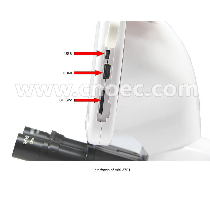9" LCD Digital Binocular Head Microscope Accessories A59.3701