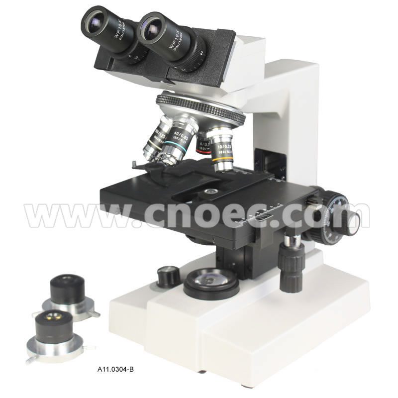 40x - 1000x Binocular / Trinocular Biological Microscope with diaphragm Objective A11.0304