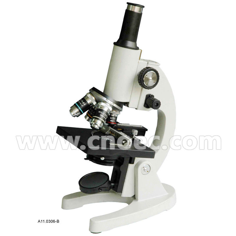 Vertical Monocular Head Biological Microscope with 5 holes diagram Condenser A11.0306