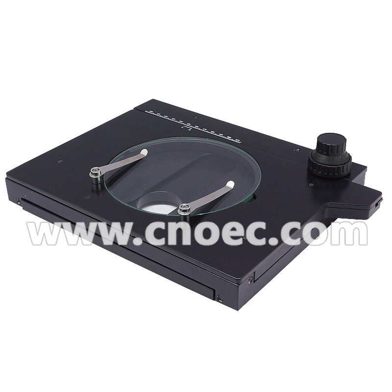 Manual Working Stage 10" Microscope Accessory with Glass Plate A54.0303