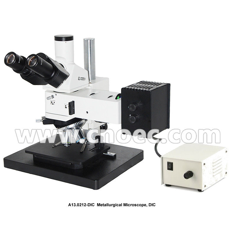 BF / DF DIC Metallurgical Optical Microscope Halogen Lamp Infinity System  A13.0212