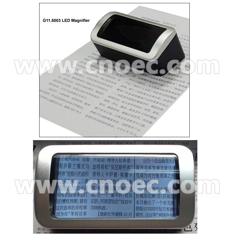 LED 5X  Mini Magnifier Handheld Microscope Zoom MagnifierG11.5003