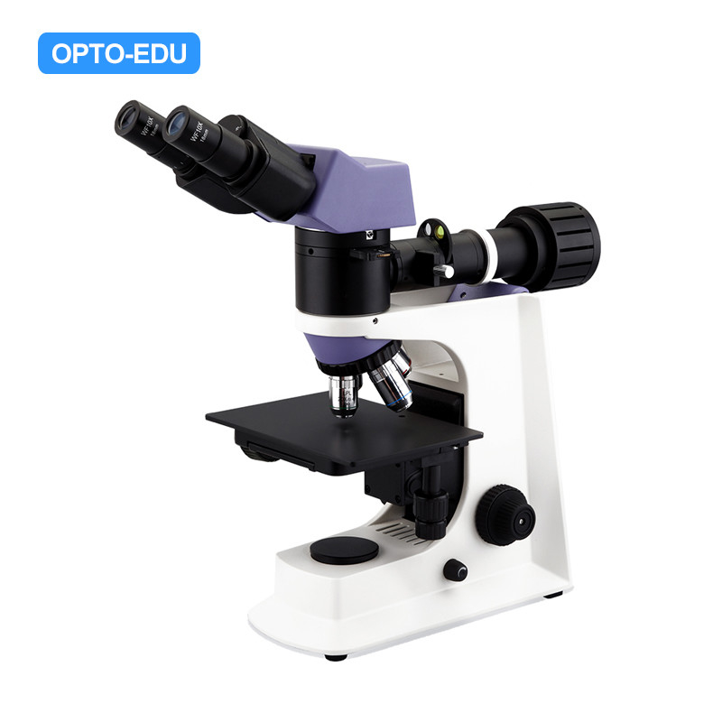 OPTO-EDU A13.2605-A Metallurgical Microscope, Binocular, Reflect Light