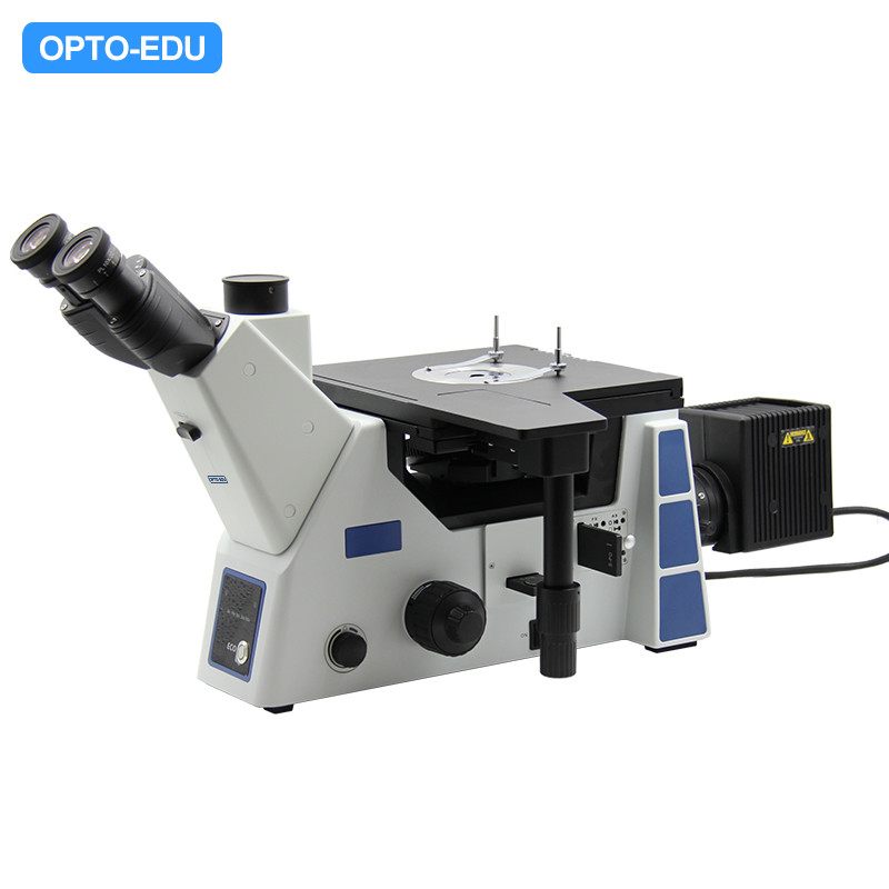 OPTO-EDU A13.0912 Inverted Metallurgical Microscope BF DF DIC PL ECO Semi-APO