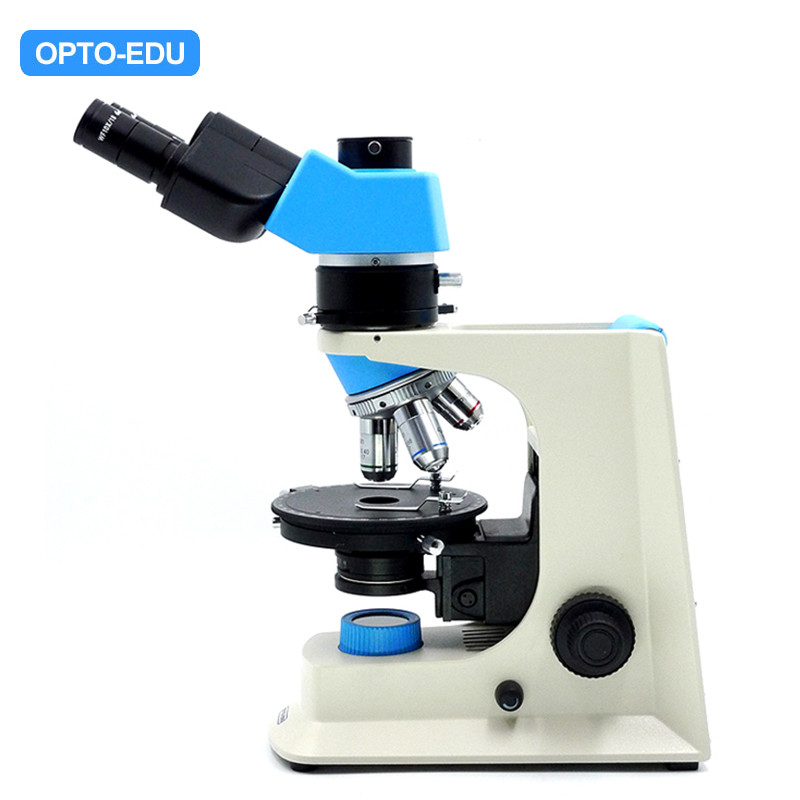 OPTO-EDU A15.2603-A Polarizing Microscope, Transmit Light. Binocular