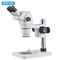 Magnification 6.7x - 45x Binocular Stereoscopic Microscope Optical With Pole Stand