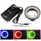 60 Microscope LED Ring Light Microscope Accessories Adjustable with UV Light