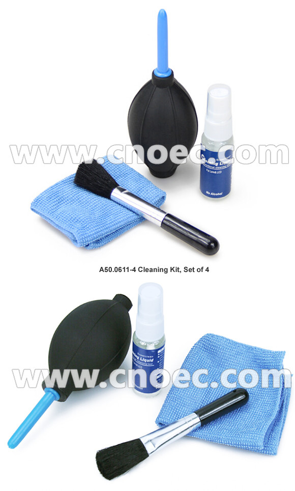 Microscope Cleaning Kit Microscope Accessories 4pcs in 1set A50.0611-4